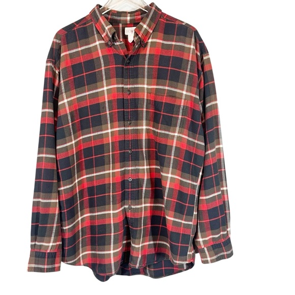J. Crew Other - J.CREW Vintage Oarsman Men's XL Plaid Flannel Long Sleeve Buttondown / Broken In